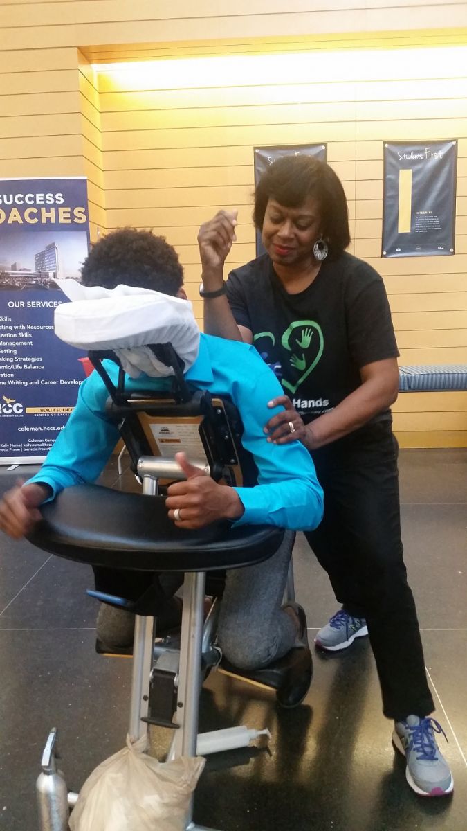 Chair Massage Houston and Surrounding Areas
